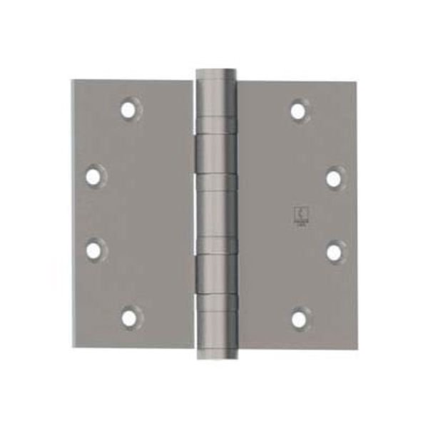 Hager Companies Bb1168 Full Mortise, Five Knuckle, Ball Bearing, Heavy Weight Hinge 4.5" X 4.5" Us26d Etw4 1168B0045004526D00N